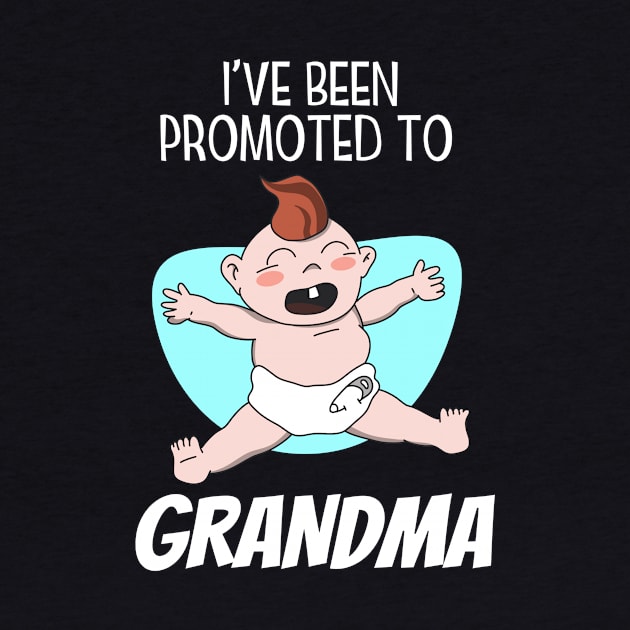 Promoted to Grandma by Foxxy Merch